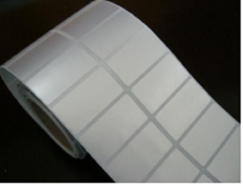 亚银pet不干胶条码标签图片