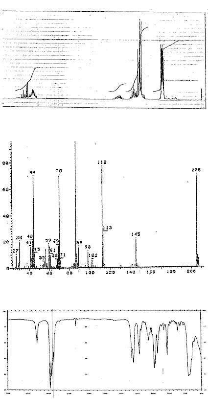 Dimethyl isobutyl dihydro-1,3,5-dithiazine光谱图1