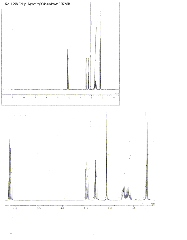 Ethyl (5-methylthio)pentanoate光谱图2