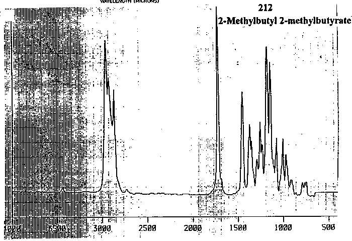 2-Methylbutyl-2-methylbutanoate光谱图1