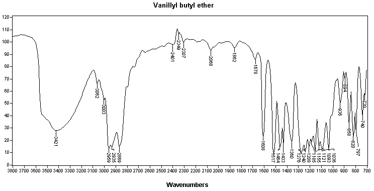 Vanillyl butyl ether光谱图1