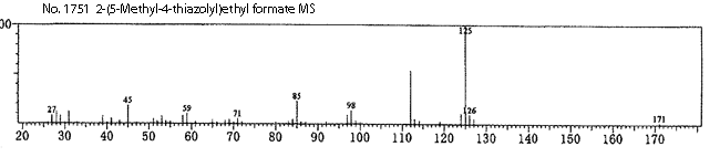 2-(5-Methyl-4-thiazolyl)ethyl formate光谱图2