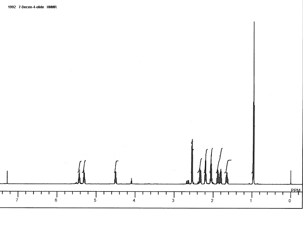 5-(hex-3-en-1-yl)dihydrofuran-2(3H)-one光谱图1