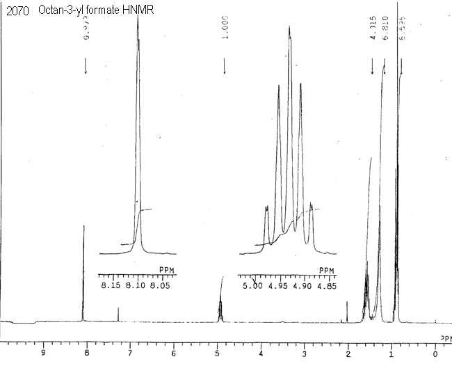 Oct-3-yl formate光谱图2