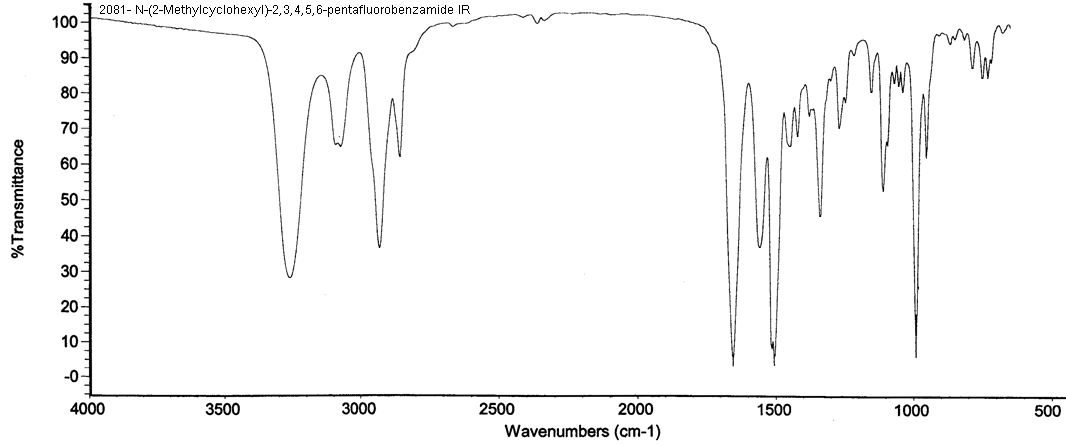 2,3,4,5,6-Pentafluoro-N-(2-methylcyclohexyl)benzenecarboximidic acid光谱图2