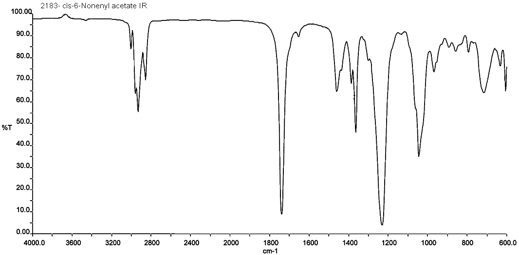 (Z)-non-6-enyl ethanoate光谱图3