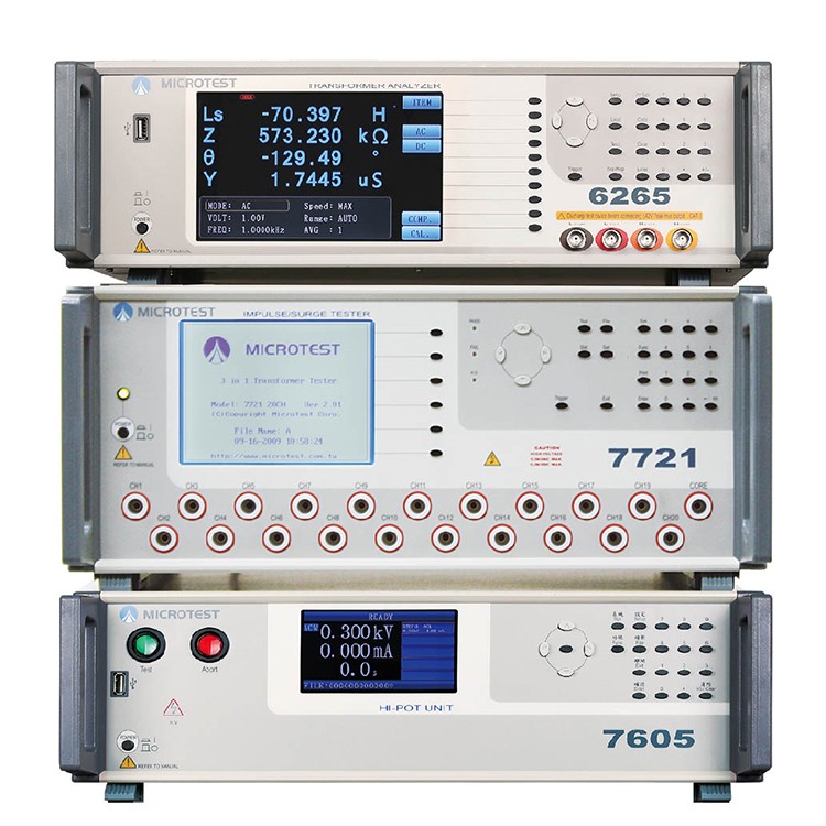 三合一变压器综合测试系统6265+7721+7605图片