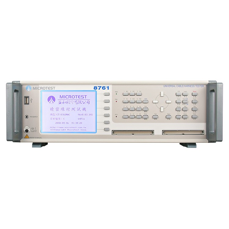 TYPE-C四线式线材测试仪器8761NAC图片