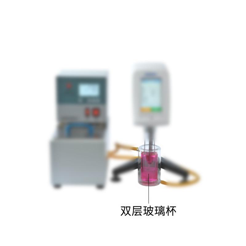 XHT双层玻璃杯,粘度计配套用恒温杯图片