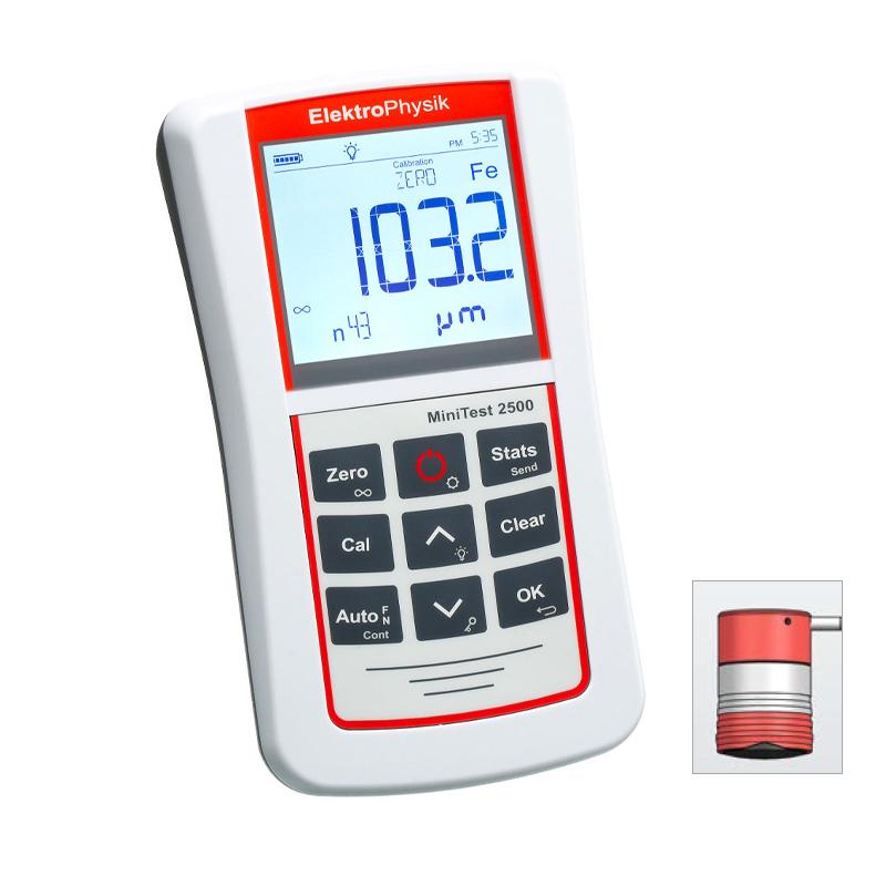 MiniTest 2500 F50 EPK,涂层测厚仪, 50mm超厚耐腐蚀涂层,防腐层图片