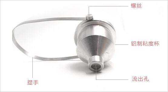 QND-4D便携式粘度计结构图