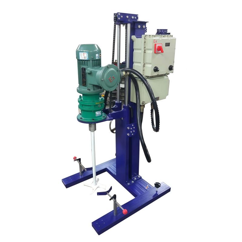 MXF-E550F低速强力实验室及中试电动搅拌机,真空加热10-40L图片