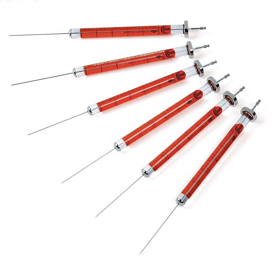 进样针,SGE(10µL/F/26/42 mm/锥形),标准型,用于安捷伦自动进样器,6根装图片