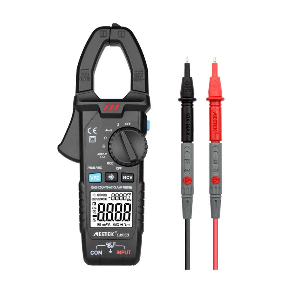 CM83B 600A交流钳形万用表10000计数带真有效值图片