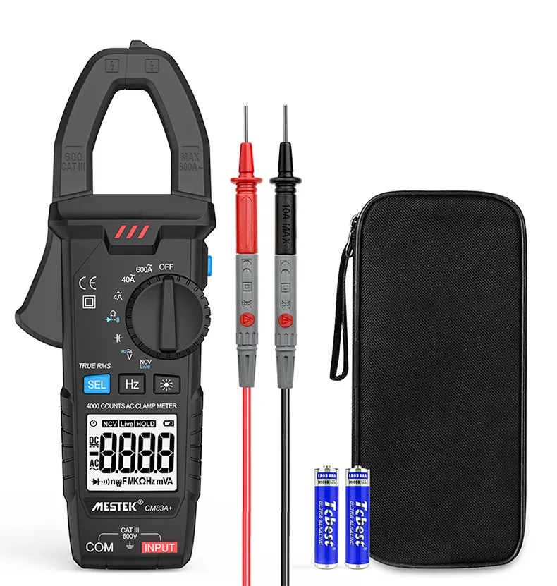 CM83A+ 600A交直流钳形万用表手动量程图片