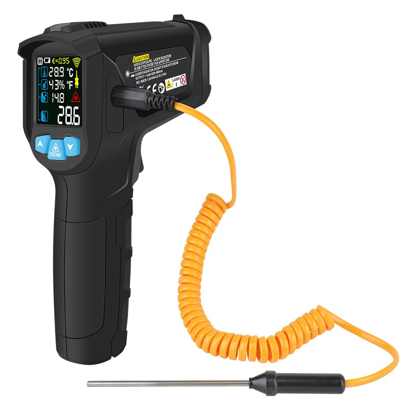 IR02C高清彩屏手持工业红外测温枪图片
