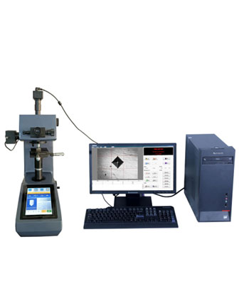 HV-1000AT-CCD触摸屏自动转塔显微维氏硬度计+图像处理系统图片