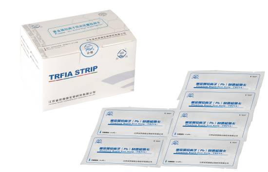 重金属铅离子快速定量检测卡图片