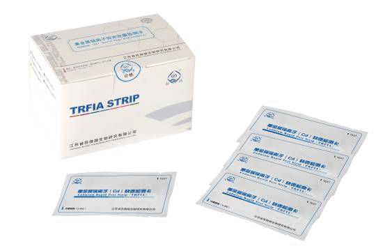 重金属镉离子快速定量检测卡图片